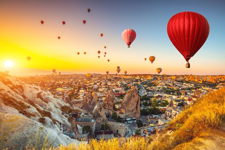 2 dagars all inclusive Kappadokien Tour med varmluftsballong