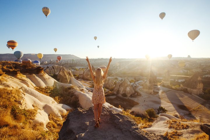 2 dagars all inclusive Kappadokien Tour med varmluftsballong