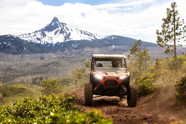 Excursão panorâmica de quadriciclo em cascatas altas de 2 horas em Bend Oregon