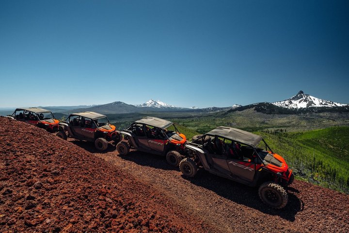 Excursão panorâmica de quadriciclo em cascatas altas de 2 horas em Bend Oregon