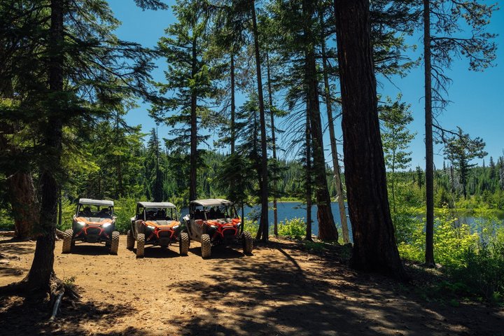 Excursão panorâmica de quadriciclo em cascatas altas de 2 horas em Bend Oregon