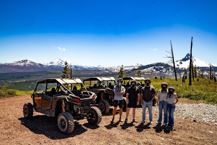 Excursão panorâmica de quadriciclo em cascatas altas de 2 horas em Bend Oregon