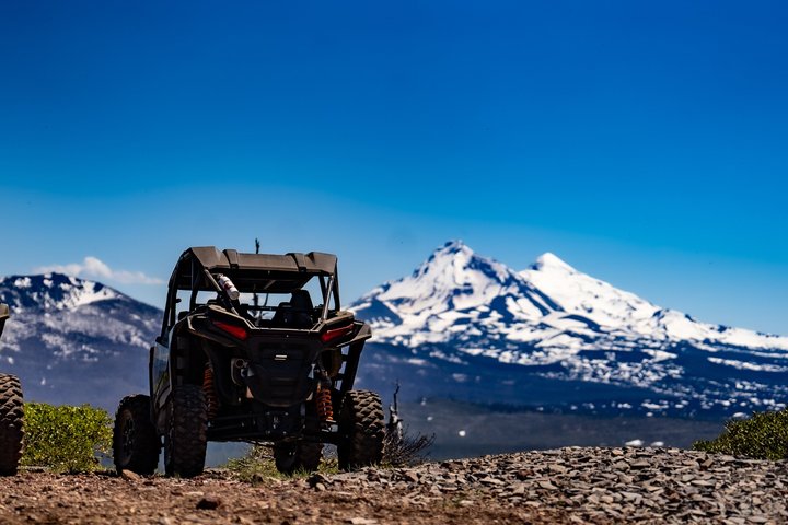 Excursão panorâmica de quadriciclo em cascatas altas de 2 horas em Bend Oregon