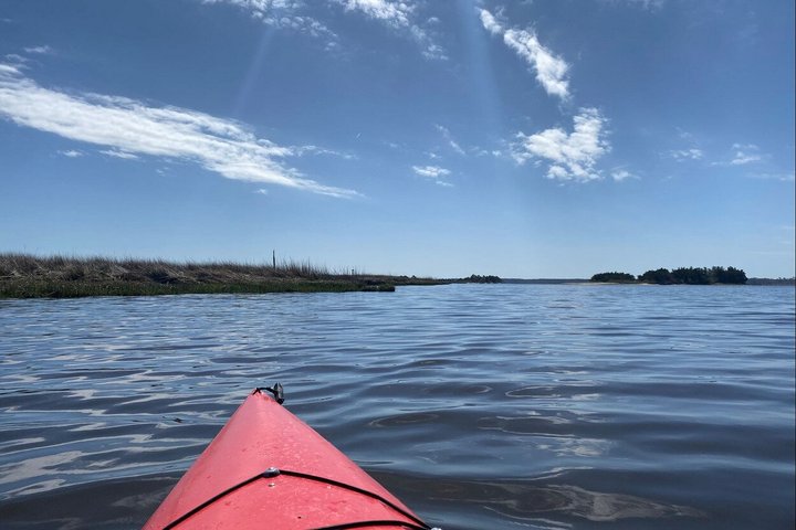 Excursion en kayak sur l’île de Zeke en Caroline du Nord