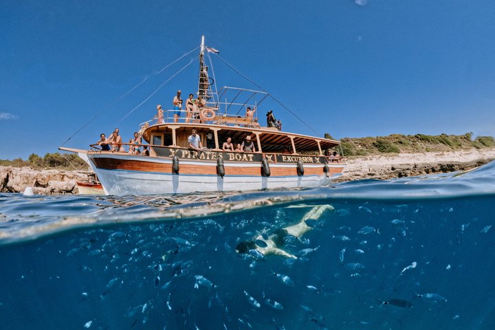 Medulin : All-Inclusive Piratenboottour zur Kamenjak-Höhle & Levan