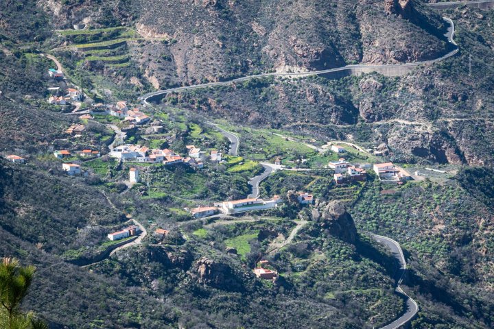 Gran Canaria vista dalle alture, con una visita a Fataga e Tejeda.