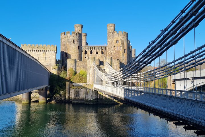 Conwy Town & Castle exterieur open groepstour met officiële gids