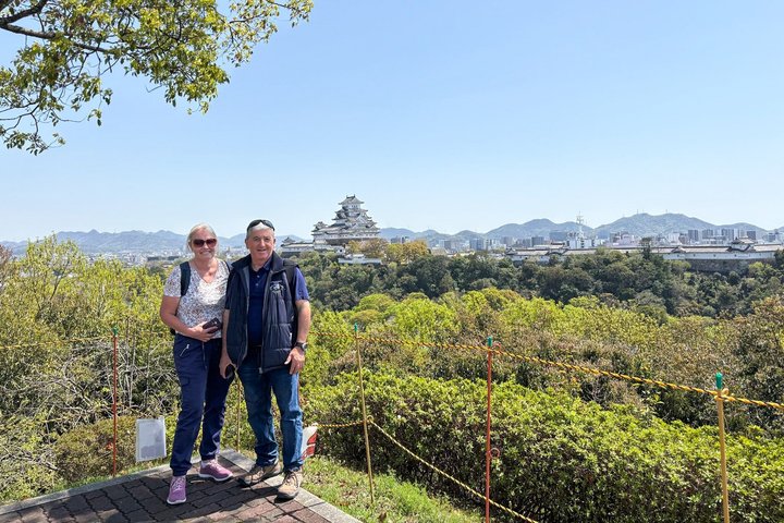 Himeji Castle Easy Bike Tour : Samurai Geschichte, Garten & Matcha