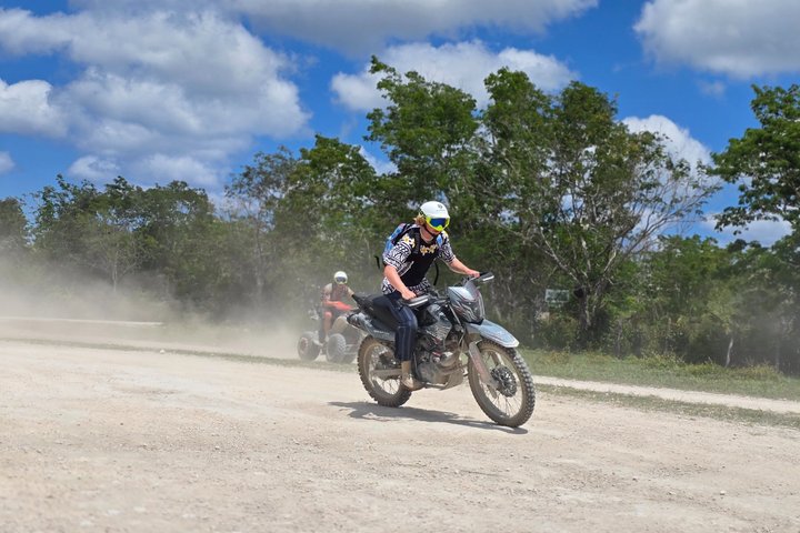 Visite en VTT des grottes de jade et du village maya de Cozumel