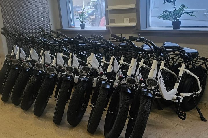 Hyr elcykel i Vestmannaeyjar