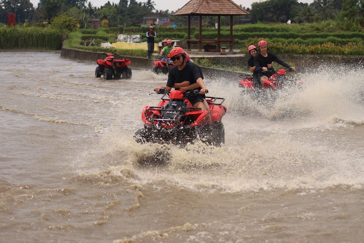 Ubud ATV Quad Bike Tunnel Waterfall Tour