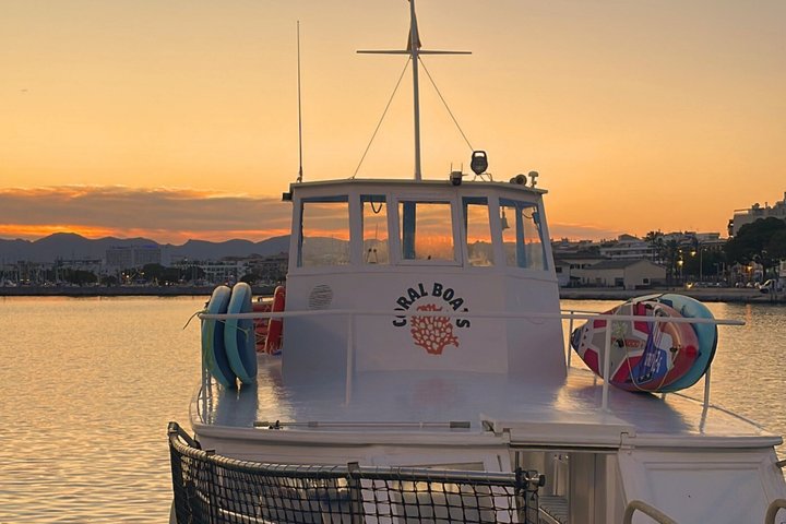 Sonnenuntergangskreuzfahrt in Alcudia mit Tapas & Schwimmen