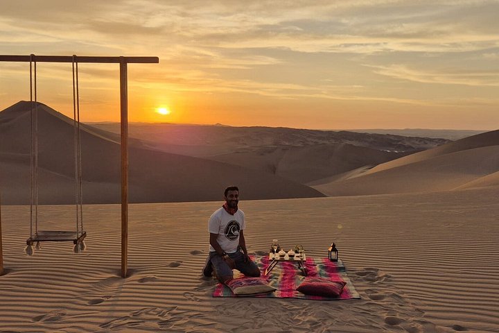 Huacachina : Expedición en Buggy UTV & Celebración Premium del Desierto