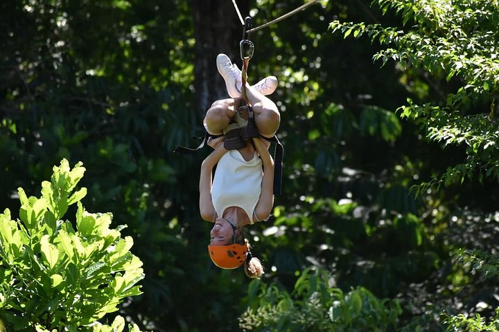 Santa Teresa Zipline Jungle Adventure med utsikt over havet