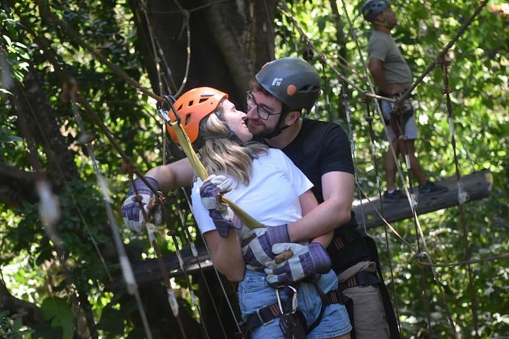 Santa Teresa Zipline Jungle Adventure med utsikt over havet