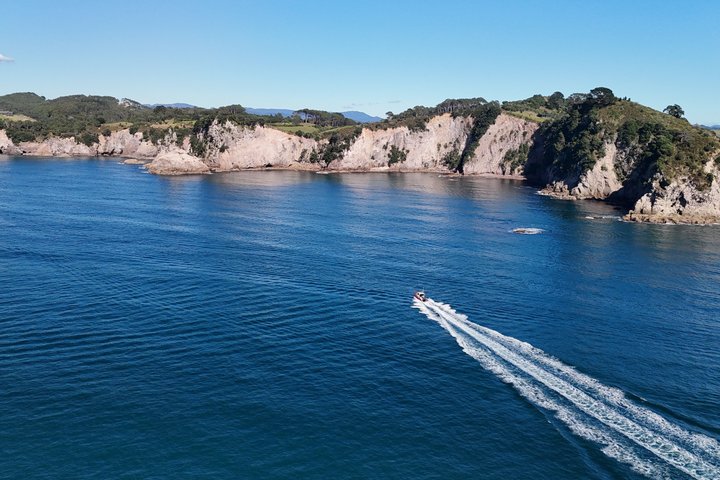 Cathedral Cove Scenic Cruises Explore cavernas e costa