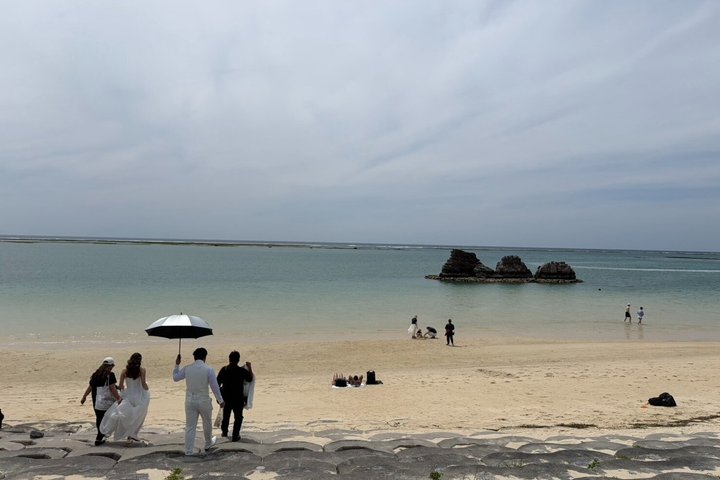 Okinawa Seaside Bike Tour a Chatan Pick-up disponibile