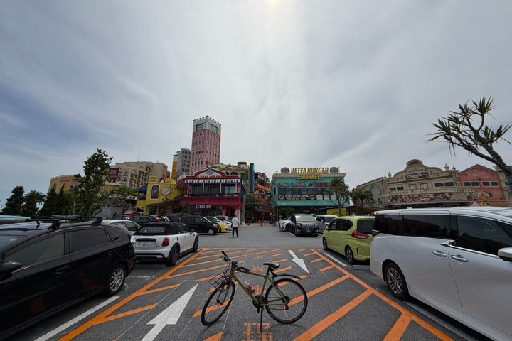 Okinawa Seaside Bike Tour a Chatan Pick-up disponibile
