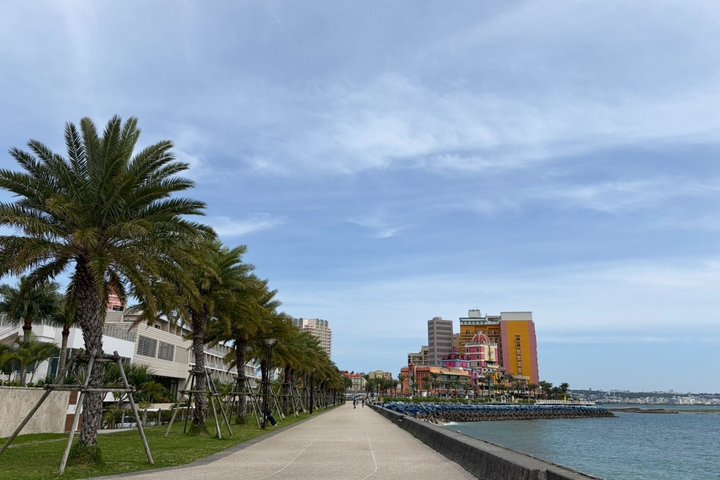 Okinawa Seaside Bike Tour a Chatan Pick-up disponibile