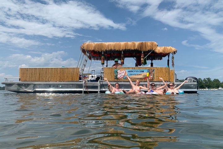 Croisières privées de 2 heures en bateau Tiki à Virginia Beach