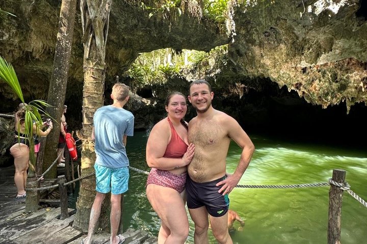 Visite en VTT des grottes de jade et du village maya de Cozumel