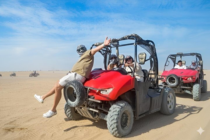 Safari ATV Quad, Buggy, Desert, Beach, Soluppgång och solnedgång– Hurghada