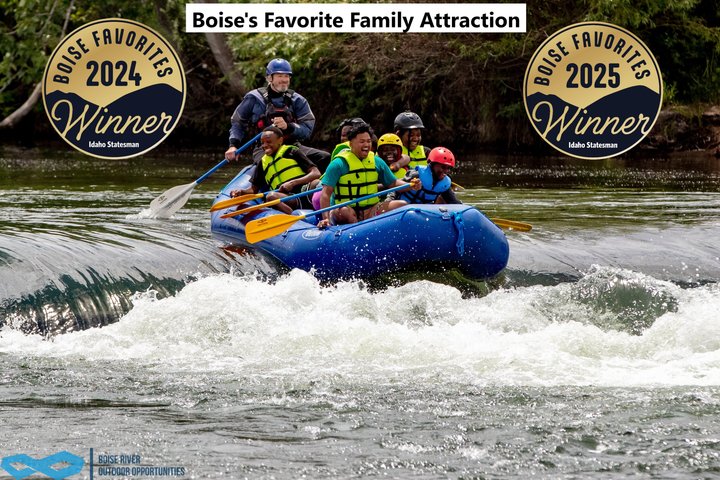 Geführte Rafting-, Schwimm- und Wildtier-Tour auf dem Boise River