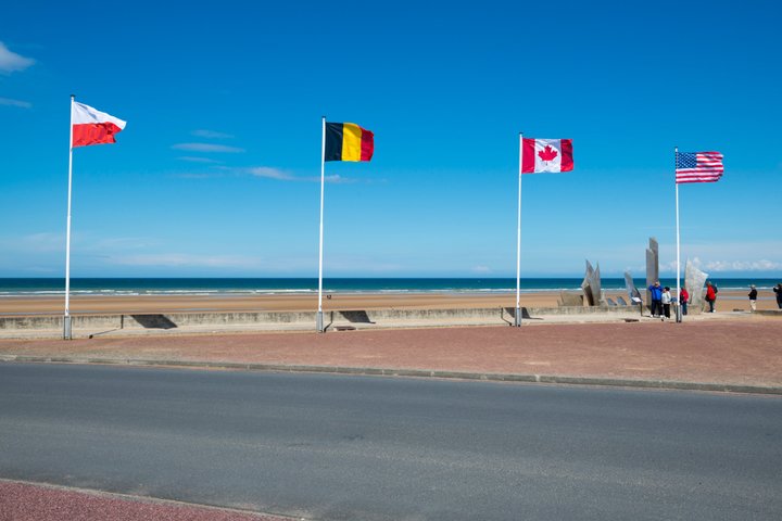 Praias do Dia D da Normandia a partir de Honfleur | Private Shore Tour & Guia