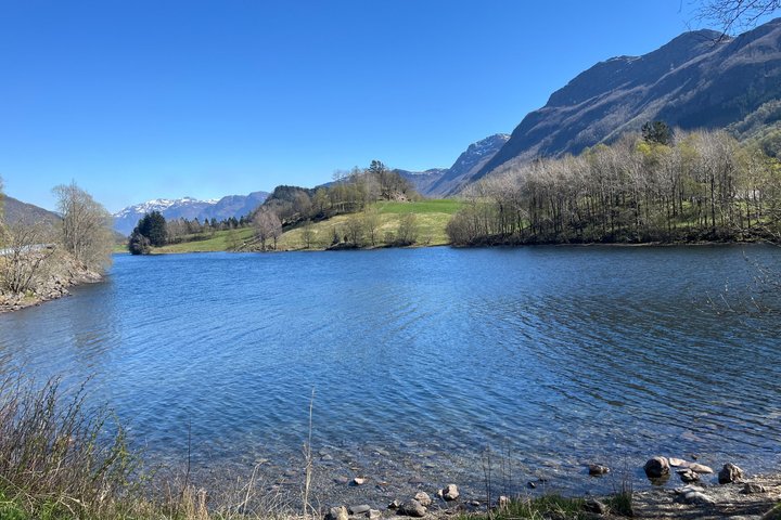Langfoss og Stordalsvatnet fra Haugesund, liten gruppe tur