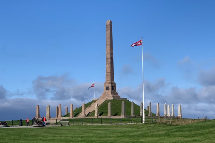 Langfoss og Stordalsvatnet fra Haugesund, liten gruppe tur