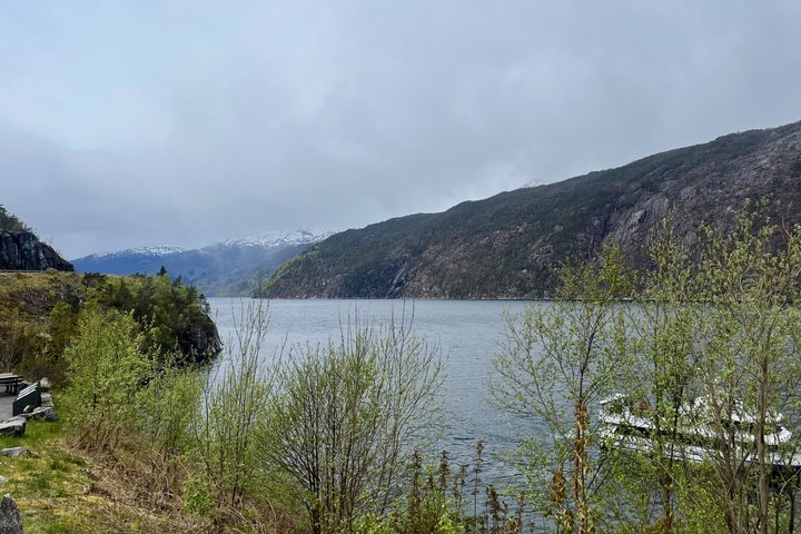 Langfoss og Stordalsvatnet fra Haugesund, liten gruppe tur