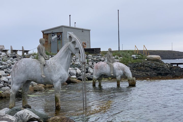 Langfoss og Stordalsvatnet fra Haugesund, liten gruppe tur