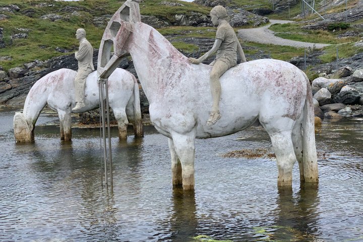 Langfoss og Stordalsvatnet fra Haugesund, liten gruppe tur