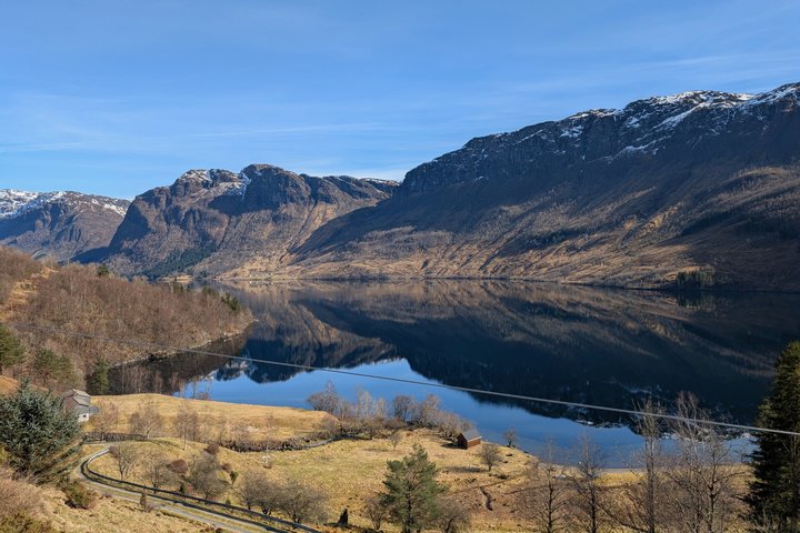 Langfoss og Stordalsvatnet fra Haugesund, liten gruppe tur