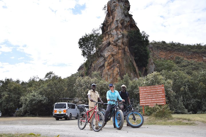 Hell's Gate com ciclismo, escalada e passeio a cavalo