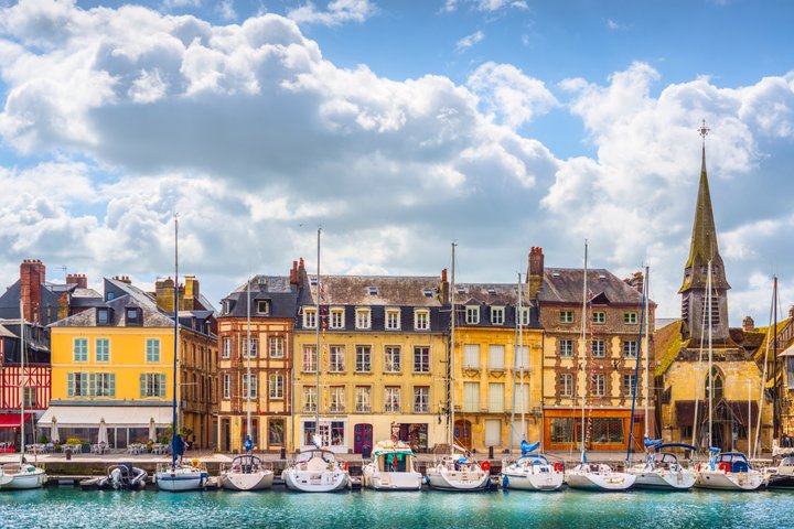 Etretat & Honfleur da Deauville | Tour privato | Guida facoltativa