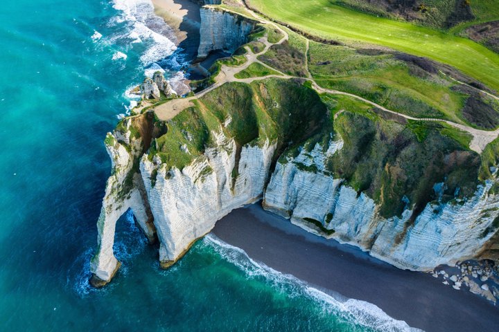 Etretat & Honfleur da Deauville | Tour privato | Guida facoltativa