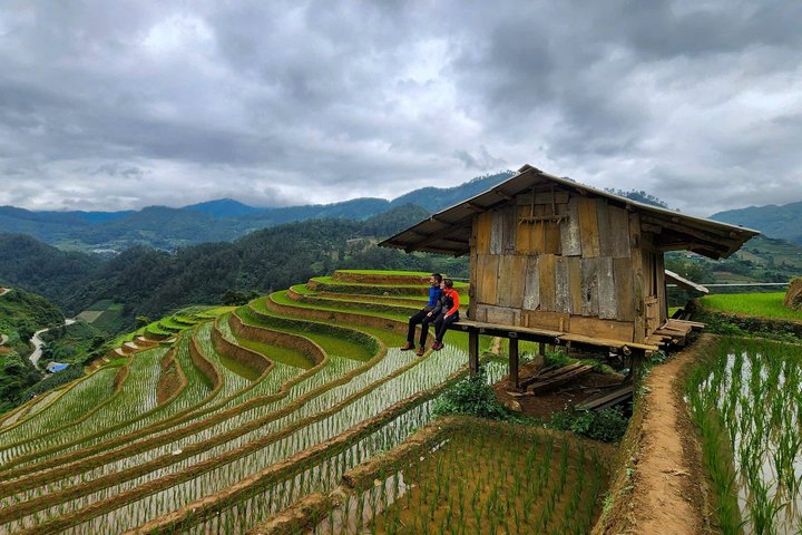 1 Dia Mu Cang Chai Moto Aventura e Terraços de Arroz