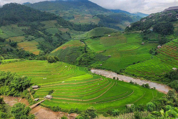 1 Dia Mu Cang Chai Moto Aventura e Terraços de Arroz