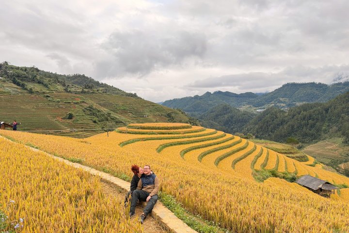1 Dia Mu Cang Chai Moto Aventura e Terraços de Arroz
