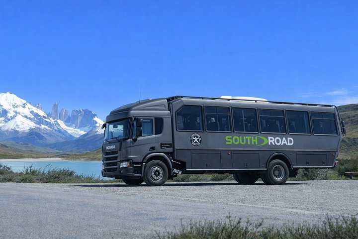 Torres Del Paine heldags terrängbil 4x4 från El Calafate