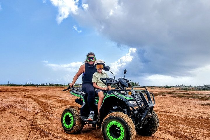 West Curaçao ATV Tour : Deserto & Cave - Flamingo - Tartarughe...