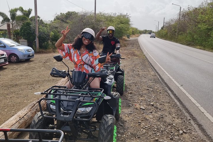 West Curaçao ATV Tour : Deserto & Cave - Flamingo - Tartarughe...
