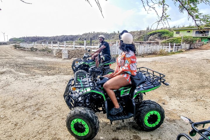 West Curaçao ATV Tour : Deserto & Cave - Flamingo - Tartarughe...
