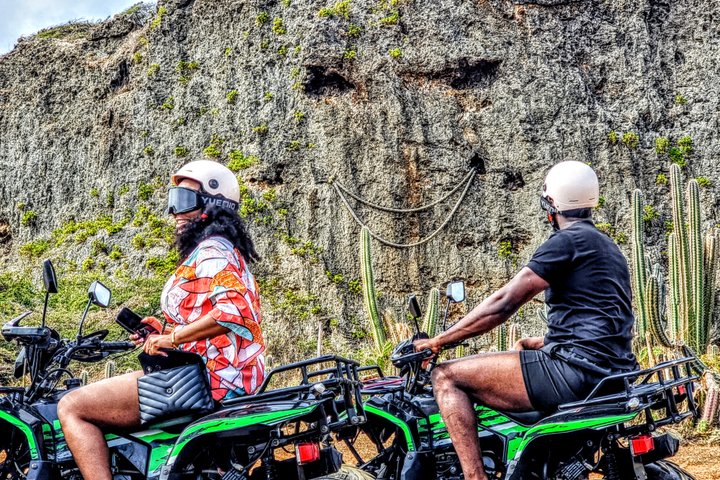 West Curaçao ATV Tour : Deserto & Cave - Flamingo - Tartarughe...