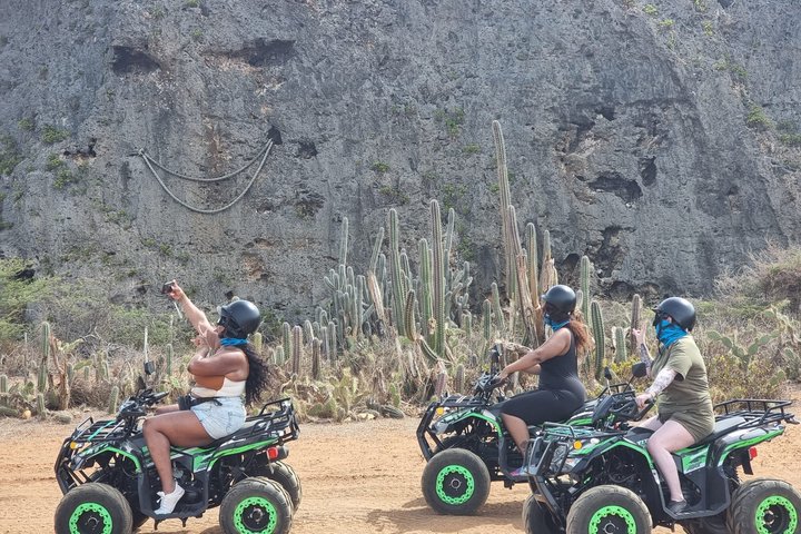 West Curaçao ATV Tour : Deserto & Cave - Flamingo - Tartarughe...