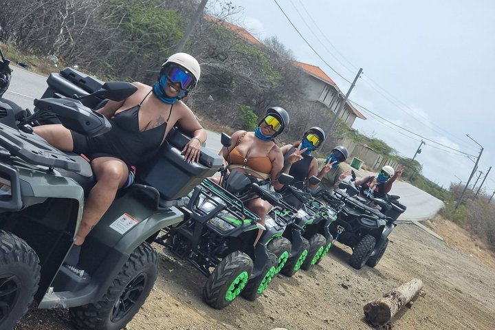 West Curaçao ATV Tour : Deserto & Cave - Flamingo - Tartarughe...