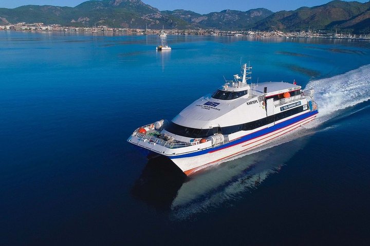 Viaje en ferry a Marmaris Rhodes con servicio de traslado gratuito