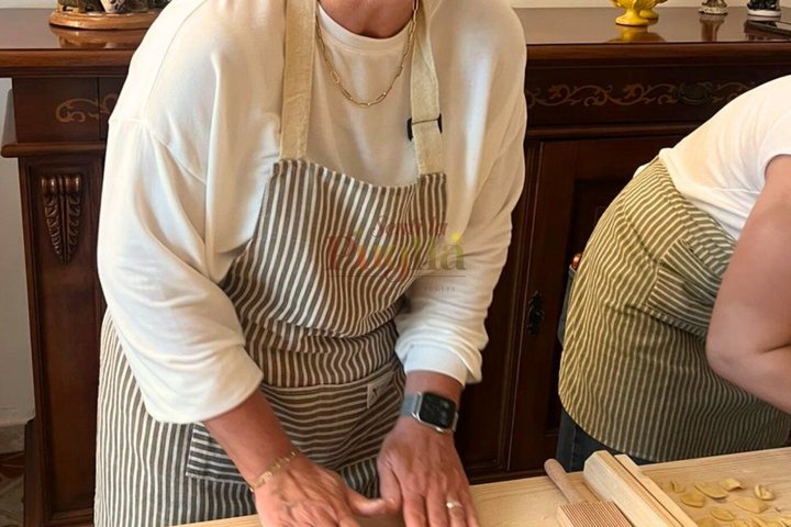 Ostuni Orecchiette matlagingsklasse Pizzica danseklasse kombinasjon