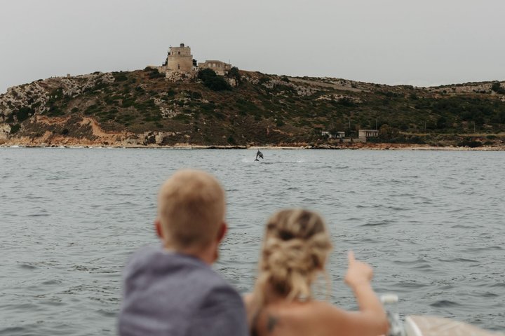 Sella del Diavolo båttur: 4 svømmestopp, snorkling, Prosecco